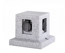 9963-11 dārza rozete poliresyn IP44 H170mm W190mm 220vTRIO