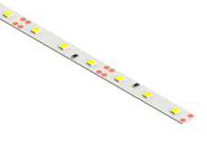 Led lenta  6.3W IP20 12V 60 led 1m silti balta 593lm 3000K CRI90 2835 RE