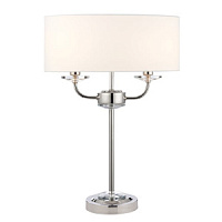 60804 Nixon Galda lampa niķelis 2x40W E14 Endon