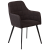 100801583 krēsls Embrace melns/melnas kājas Dan-Form