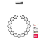 MOD555PL-L23CH5K griestu lampa Amulet stikls/hroms LED 700lm 4000K Maytoni