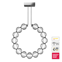 MOD555PL-L23CH5K griestu lampa Amulet stikls/hroms LED 700lm 4000K Maytoni