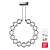 MOD555PL-L23CH5K griestu lampa Amulet stikls/hroms LED 700lm 4000K Maytoni