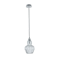 MOD238-PL-01-TR lustra caurspid. stikls 1x40W E14 IP20 Maytoni