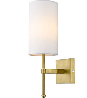 W01963BR-WH DENVER SIENAS gaismeklis bronza  1xE14 40W D115mm H365mm Cosmo Light