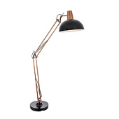 90529 stāvlampa Marshall bronza/melns kupols 60W E27 Endon