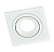SQUARE PL-SQW1-80002 iebūv. gaismeklis balts 1x GU10 92x92 LEDURO