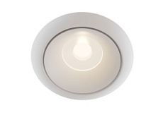 DL030-2-01W iebūv. gaismeklis balts YIN  1x50W GU10 IP20 Maytoni