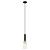 PND-43363-1 BK+BR griestu lampa PEROLA melna/stikls 1x40W E14 H:1120mm D100mm Italux