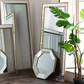 5055999254809 spogulis Carlota Leaner zelta W760 x D35 x H1560mm GL