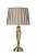 OSLO-L-AN 450MM BASE Galda lampa bez kupola bronza 1x60W E27 D160 LIGHTING BRANDS