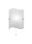 2017-WB sienas lampa Wave stikls 60W E14 Endon