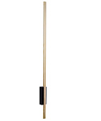 0645 Ebora sienas gaismeklis zelts/melns 12W LED 1800lm H900  AMPLEX