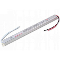 Led barošanas bloks 12V DC  48W 4A IP20 318*18*18 mm Tievs garšs