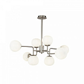 MOD221-PL-08-N Lustra Erish niķelis/balta 8x40W E14 Maytoni