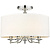 C05428CH-WH ABU DHABI plafons hroms 5xE14 40W D50cm Cosmo Light