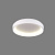 P384820BDP Grace griestu plafons balts, D580mm,  LED 1x50W 3000K 4250lm