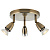 60997 gaismeklis Amalfi 3lt Round misiņš 3 x 50W GU10 Endon