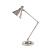 PV/TL PN PROVENCE Galda lampa 60W E27 pulēts niķelis H660mm ELSTEAD