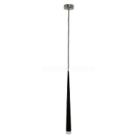 AZ0116 STYLO pendant melns 1x40W G9 D50mm maxH1300mm AZZARDO