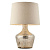 90589 galda lampa Meteora stikls/balts kupols 40W E27 Endon
