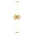 MOD106WL-L10G3K sienas lampa Axis zelta LED 1050lm 3000K Maytoni