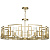 H009PL-08G Lustra BOWI 8x40W E14 D87,5cm H60,5-143cm Maytoni