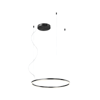 01-1948-TRIAC ORBIT griestu gasim. melns  40,5W 3000K D600 Redo