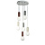 SO.ROCK/MIX-6 Griestu gaismeklis 6x40W G9 Ondaluce