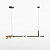 MOD166PL-L30GB3K griestu lampa Tau zelta/melna LED 1500lm 3000K Maytoni