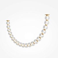 MOD555CL-L28G3K griestu lampa Amulet stikls/zelts LED 2200lm 36W 3000K CRI80  Maytoni