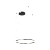 01-1948-TRIAC ORBIT griestu gasim. melns 40,5W 3000K D600 Redo