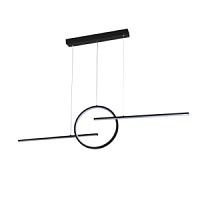 AZ5257 LAUREN A pendant melns 3-step DIMM 38W2800lm 3000K L150 AZZARDO
