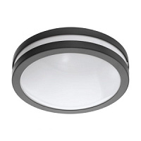 97237 Griestu gaismeklis LOCANA-C antrac. 14W LED 3000K 1400lm IP44 EGLO