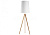 5047 Stāvlampa WALZ WH 1x60W E27 balta TK-Lighting