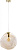 4261 Lampa SOL dzeltenīga 1x40W E27 TK-LIGHTING