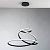 LED-COASTER-S-NER Griestu gaismeklis melns 30W D60cm 3000-4000-6500K 8000lm Fan