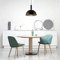 C370741NOT TIGA Griestu lampa melna 1x40W d350mm E27 ACB