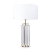 MOD304TL-01G galda lampa Muse zelts/stikls/balts kupols 1x60W E27 Maytoni