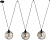 1981 POBO Griestu gaism. 3x60W E27 TK-lighting