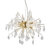 90294 griestu lampa Calla zelts/stikls 8 x 40W E14 Endon