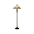 64192 stāvlampa Jamelia Tiffany stikls 3x60W E27 Interiors 1900