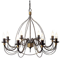 057194 Corte SP8 Griestu gaismeklis D80cm 8xE14 Ideal