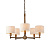 71345 lustra Indara 5lt bronza 5 x 40W E14 Endon