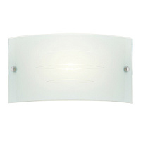 HADLEY-1WBWH sienas lampa Hadley hroms/stikls 40W E14 Endon