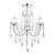 61251 Tabitha lustra ar kristāliem 3x18W G9 IP44 Endon Lighting Brands