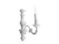AP.AGATA/1BN sienas lampa Agata balta 1x40W E14 Ondaluce