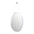 70484 COOPER OVAL MIRROR 615mm x385mm x5mm LIGHTING BRANDS