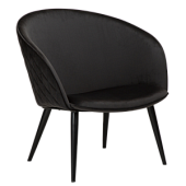 700800600 krēsls Dual melns velvets Dan-Form