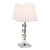 96940-TLCH galda lampa Murford hroms/balts kupols 40W E14 Endon